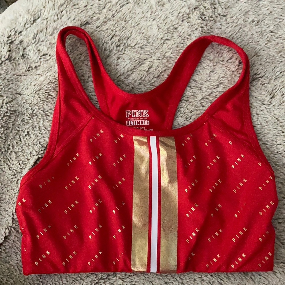 PINK VICTORIA SECRET SPORTS BRA